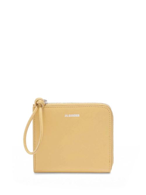 Light yellow calf wallet JIL SANDER | J07VL0004P5354741